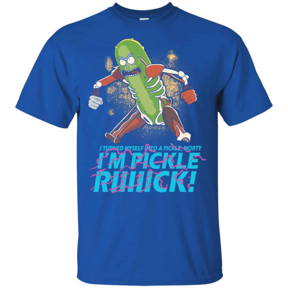 I Turned Myself Into A Pickle Morty I’m Pickle Riiiick Shirt, Hoodie, Tank