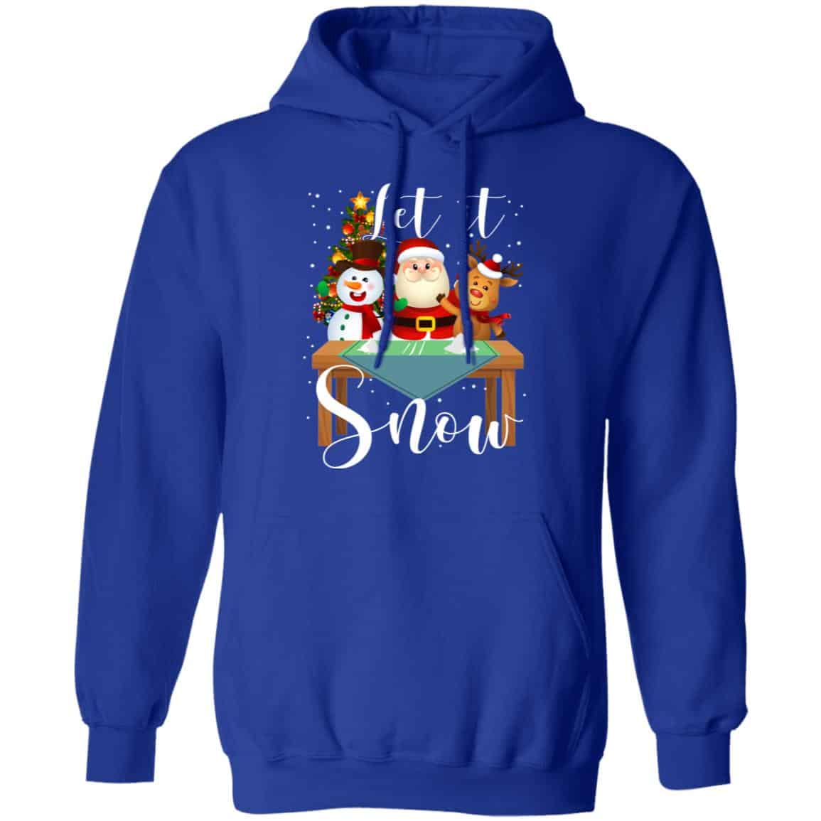 Santa Claus Reindeer Snowman Cocaine Let It Snow Shirt, Hoodie, Tank