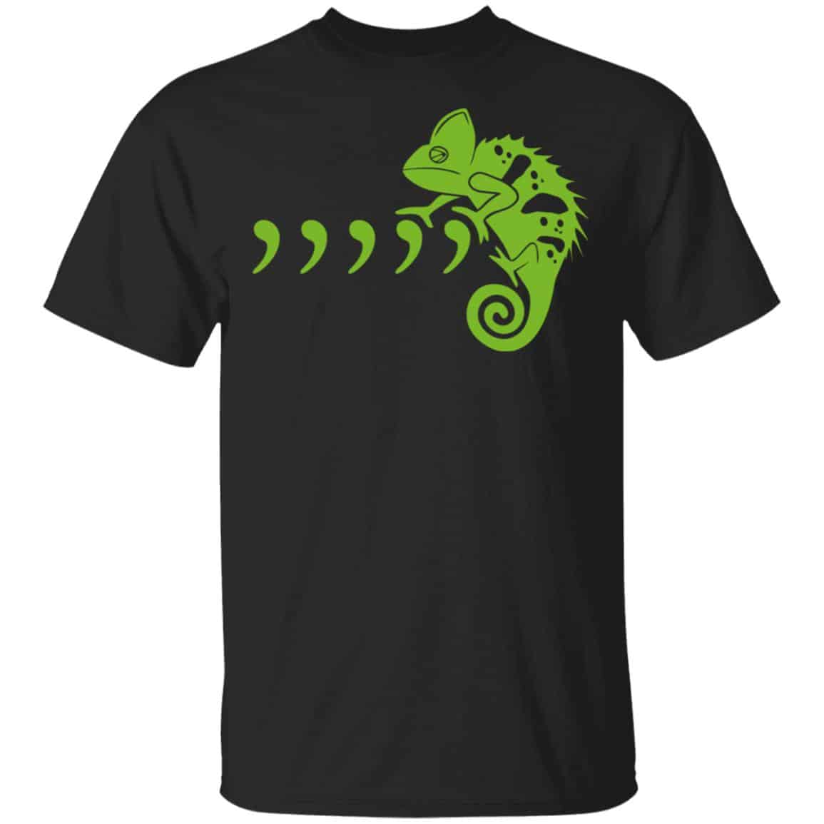Comma Chameleon Shirt, Hoodie, Tank