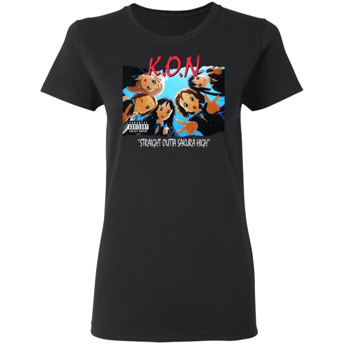 K.O.N Straight Outta Sakura High Shirt, Hoodie, Tank