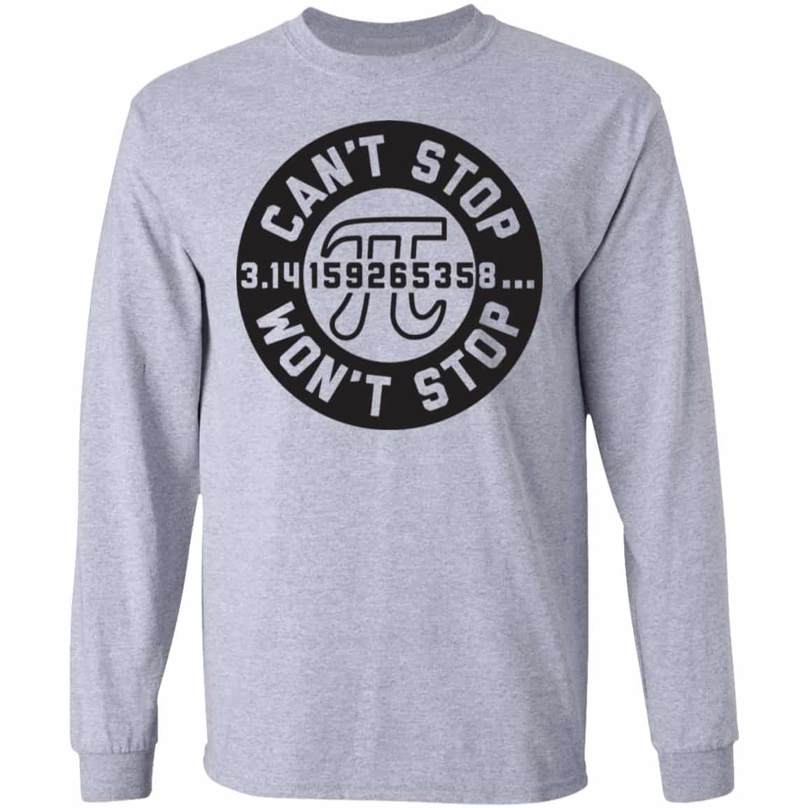 Pi Can’t Stop Won’t Stop Shirt, Hoodie, Tank