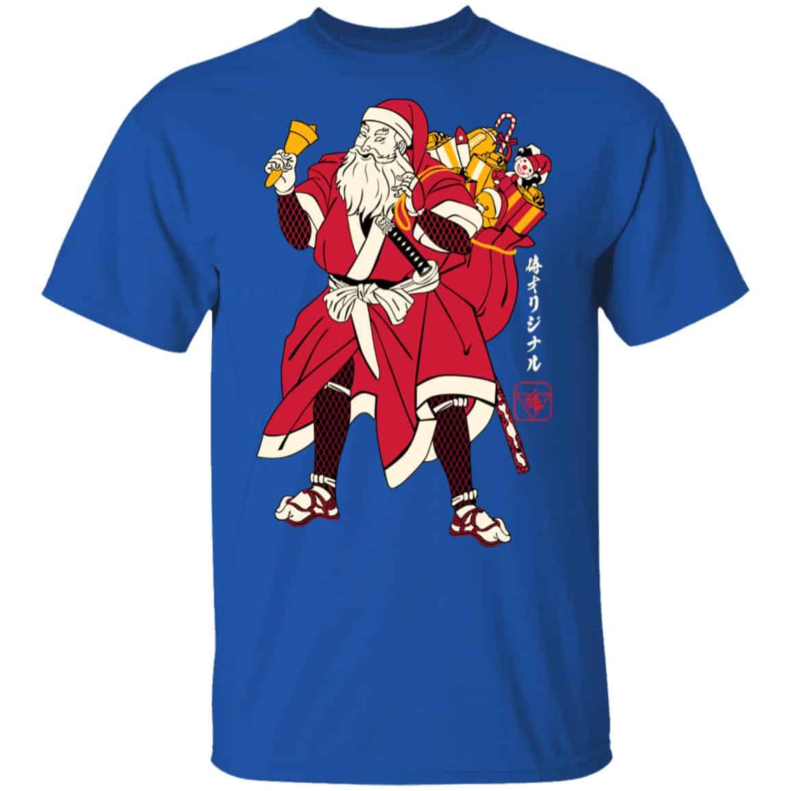 Christmas Santa Samurai Shirt, Hoodie, Tank