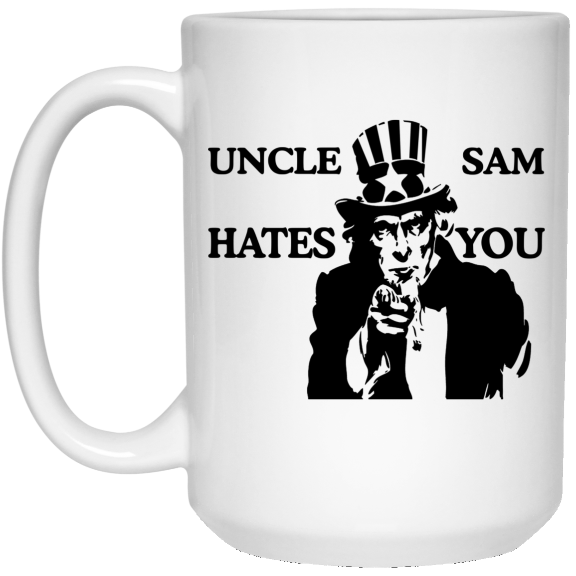 Uncle Sam Hates You Mug