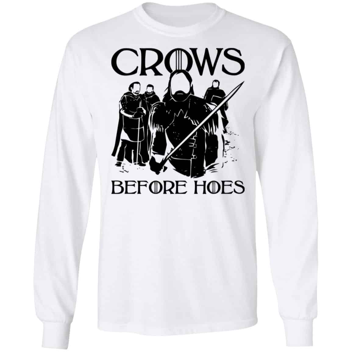 Crows Before Hoes Shirt, Hoodie, Tank