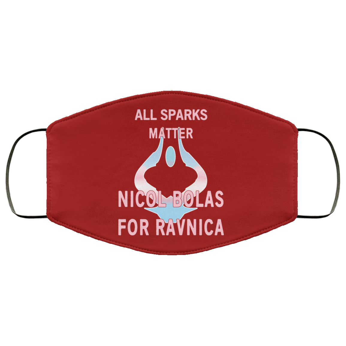 All Sparks Matter Nicol Bolas For Ravnica Face Mask