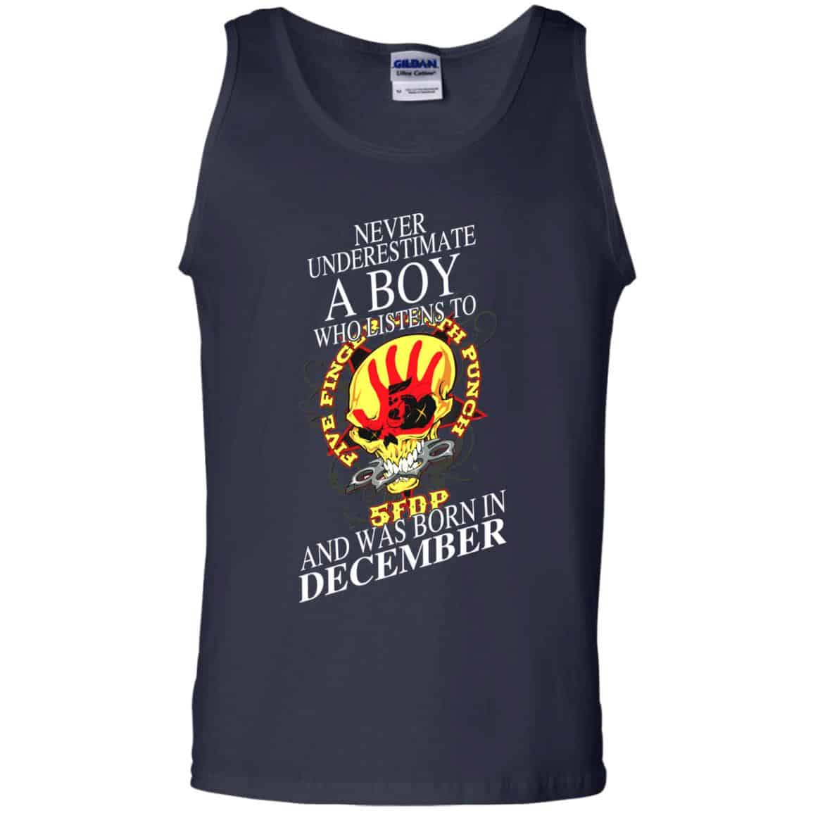 A Boy Who Listens To Five Finger Death Punch And Was Born In December T-Shirts, Hoodie, Tank