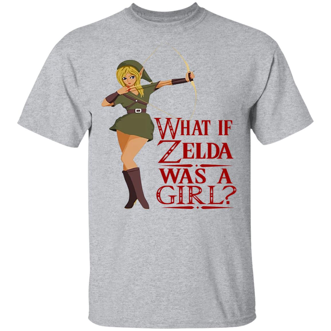 What If Zelda Was A Girl Shirt, Hoodie, Tank