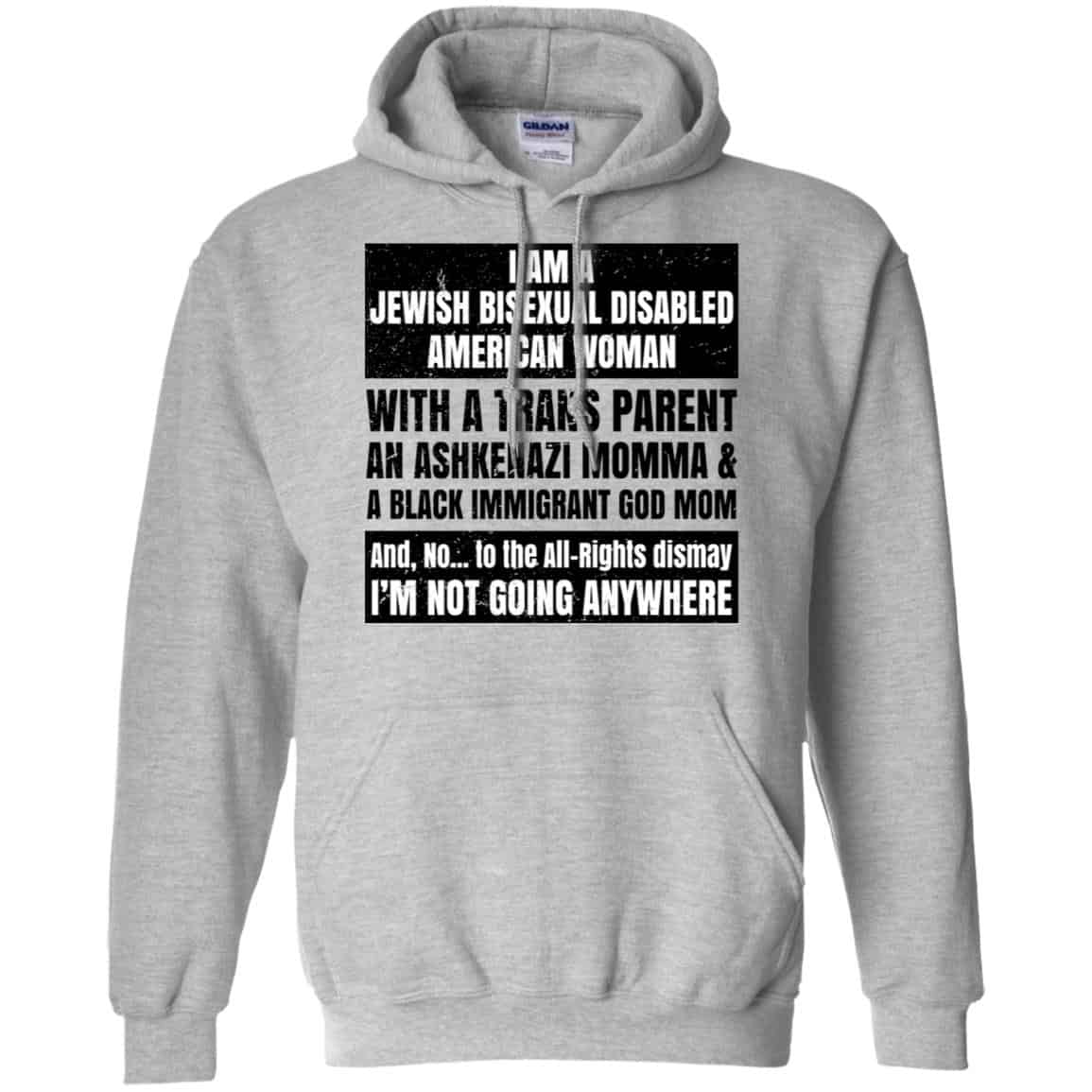 I Am A Jewish Bisexual Disabled American Woman T-Shirts, Hoodie, Tank