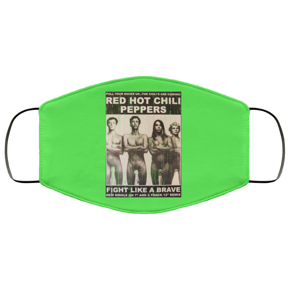 Red Hot Chili Peppers Fight Like A Brave Face Mask