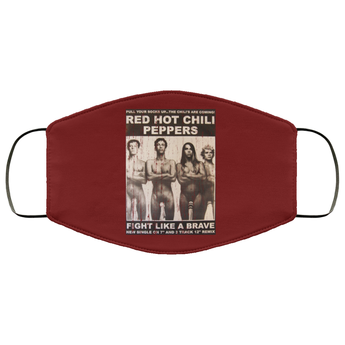 Red Hot Chili Peppers Fight Like A Brave Face Mask