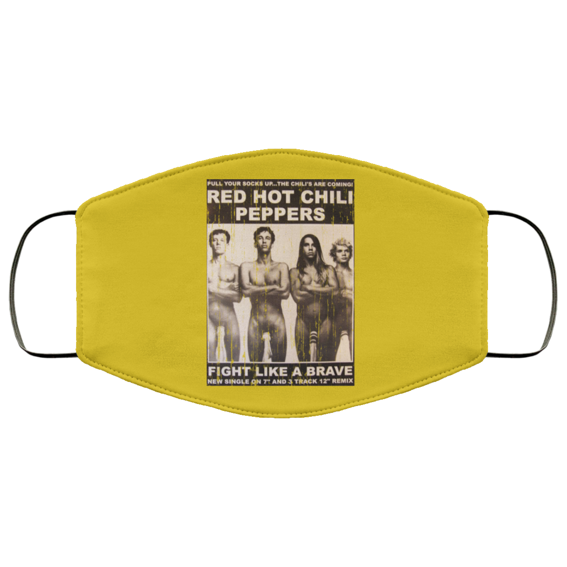 Red Hot Chili Peppers Fight Like A Brave Face Mask