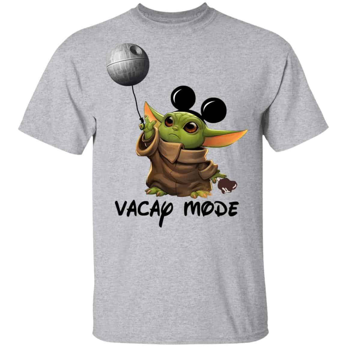 Baby Yoda Mickey mouse Vacay Mode Shirt, Hoodie, Tank