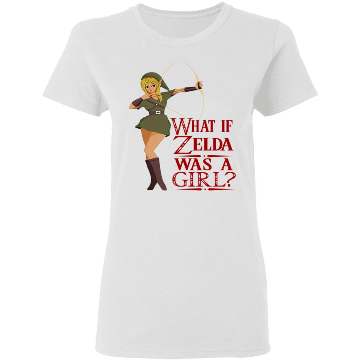 What If Zelda Was A Girl Shirt, Hoodie, Tank