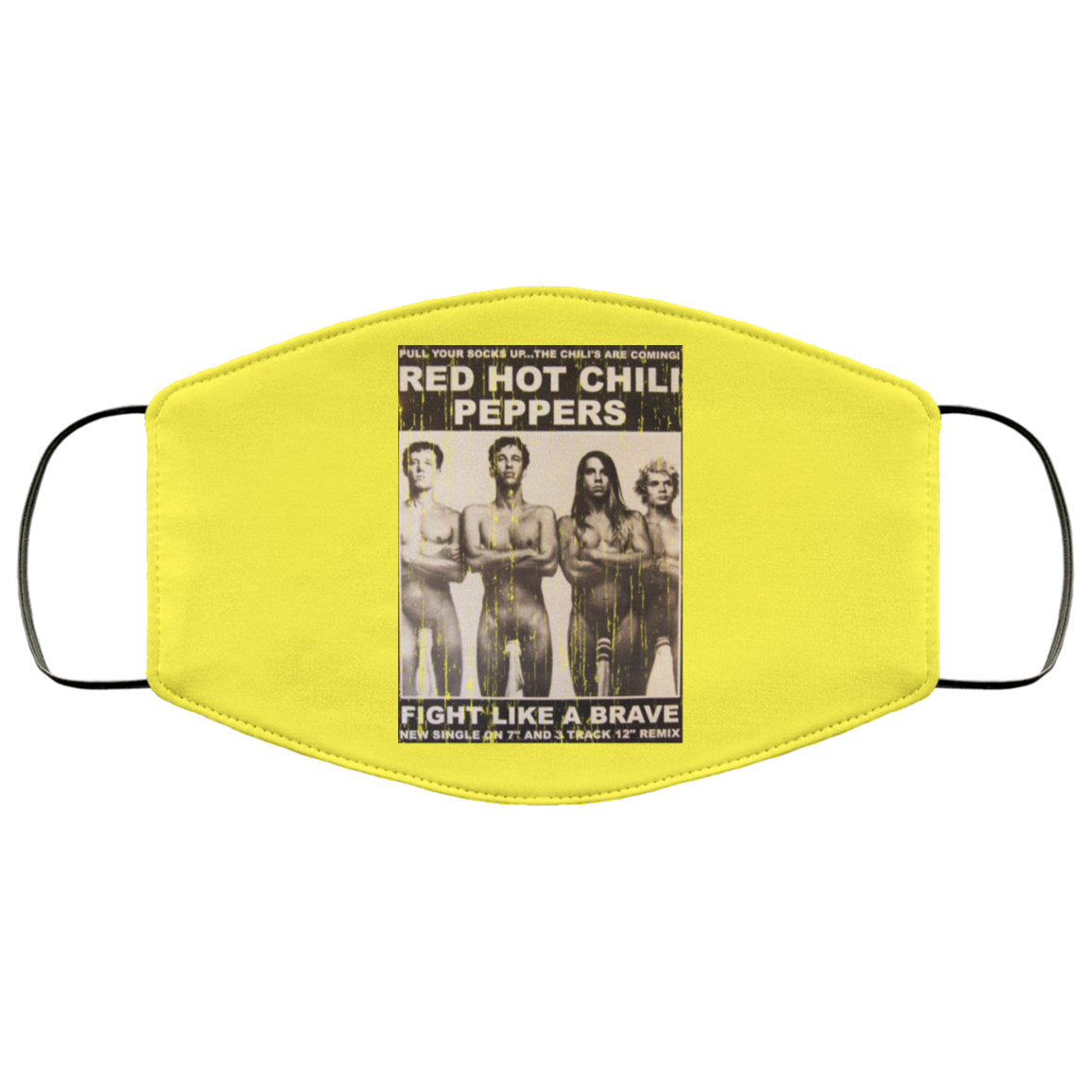 Red Hot Chili Peppers Fight Like A Brave Face Mask