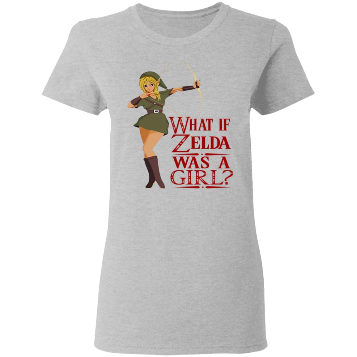 What If Zelda Was A Girl Shirt, Hoodie, Tank