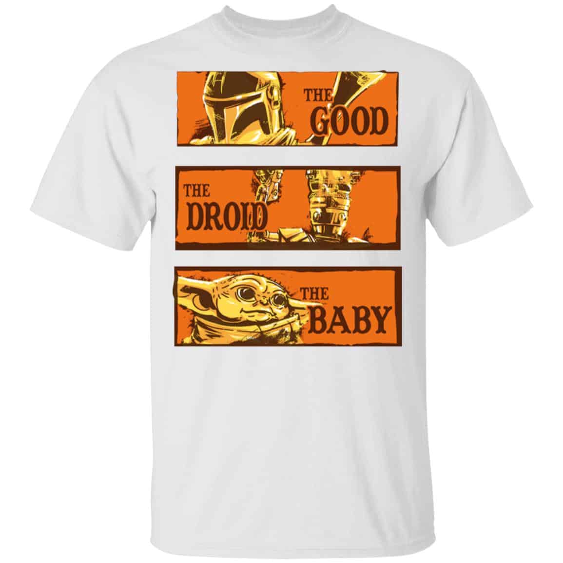 Baby Yoda Star Wars The Good The Droid The Baby Shirt, Hoodie, Tank