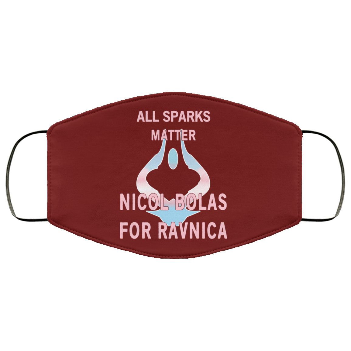 All Sparks Matter Nicol Bolas For Ravnica Face Mask