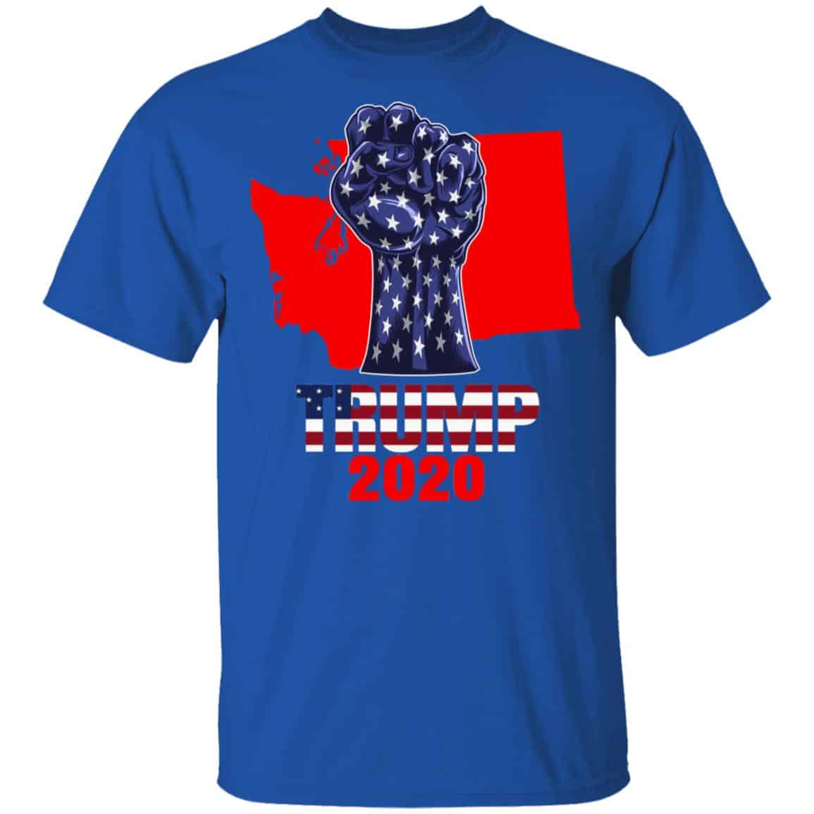 Washington For President Donald Trump 2020 Election Us Flag Shirt, Hoodie, Tank