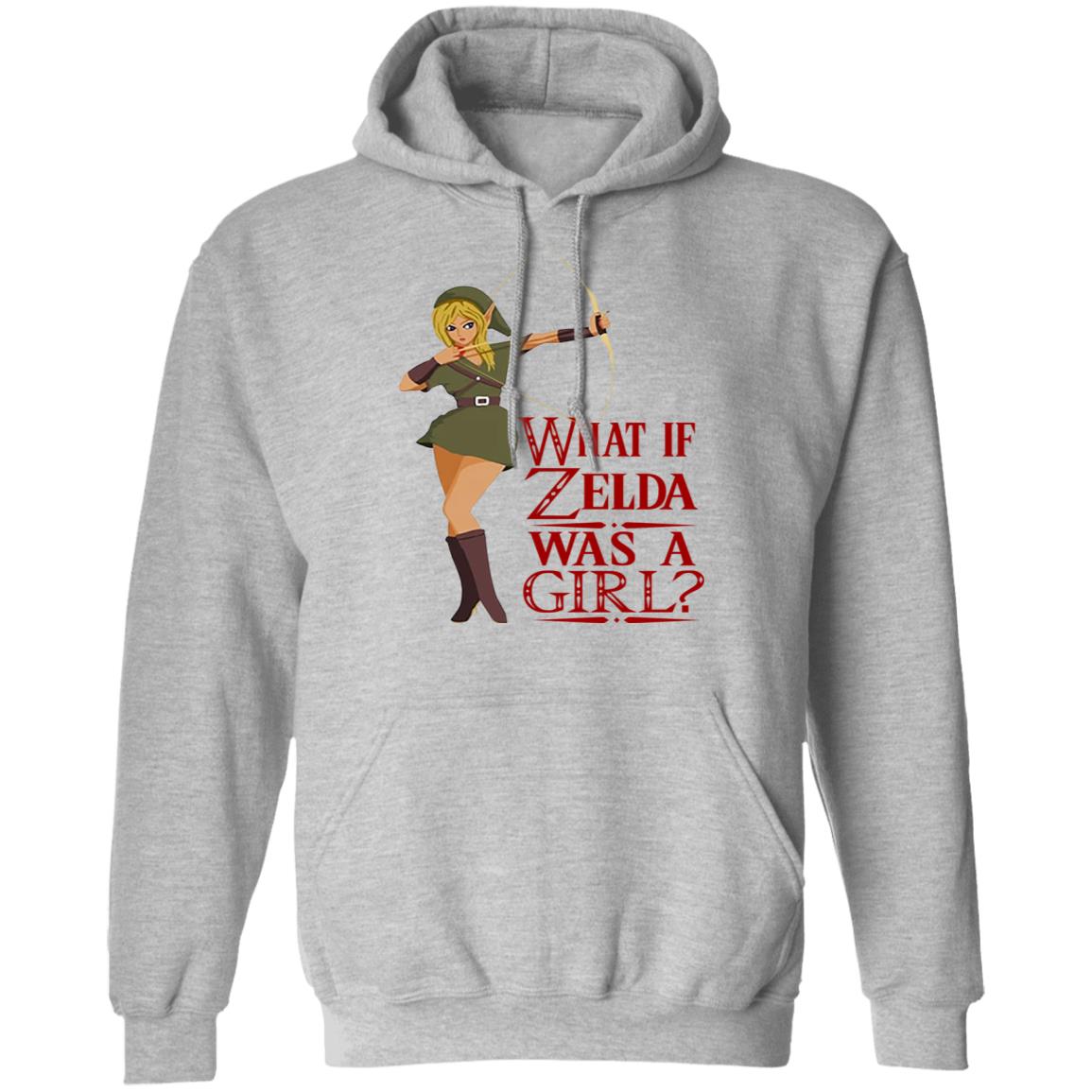 What If Zelda Was A Girl Shirt, Hoodie, Tank