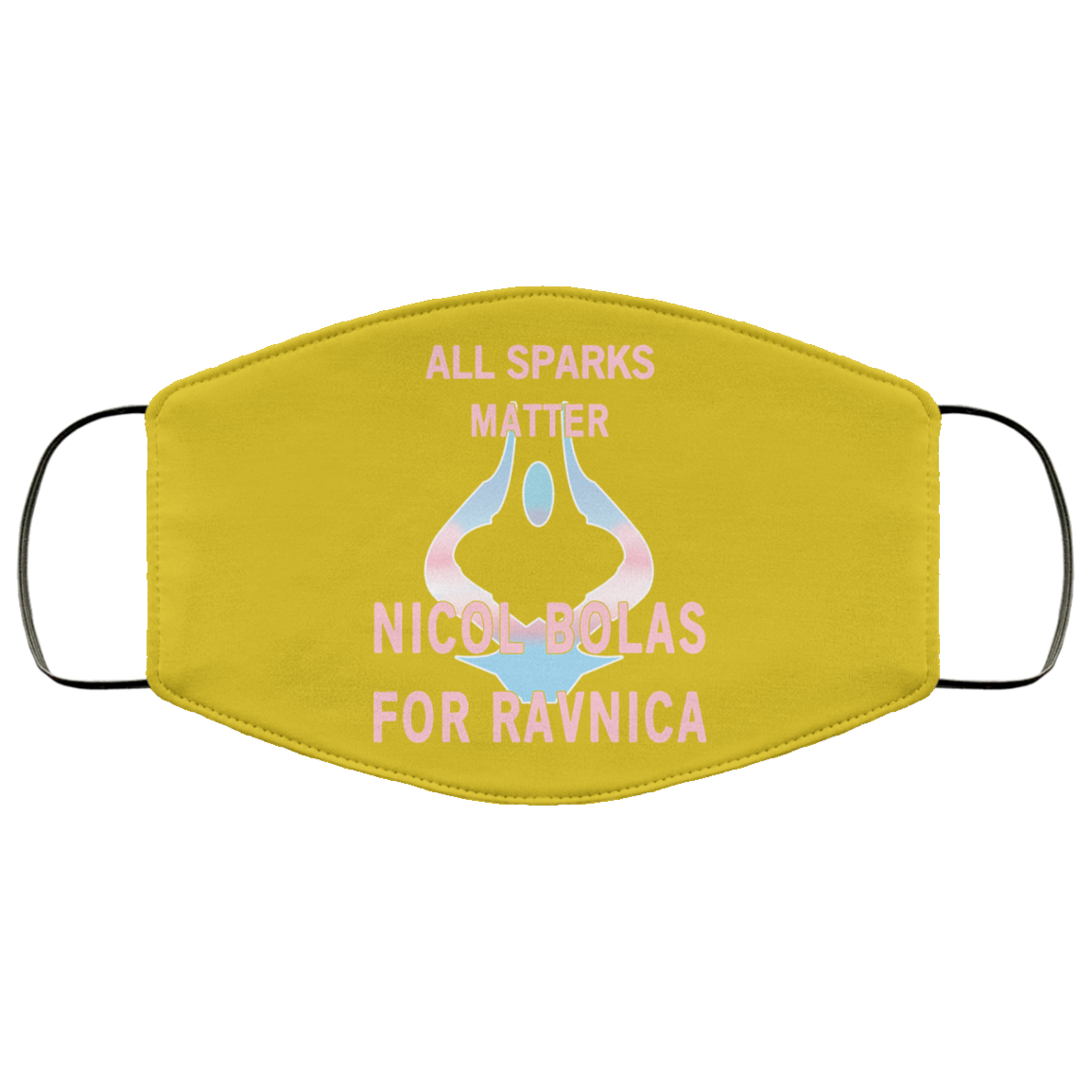 All Sparks Matter Nicol Bolas For Ravnica Face Mask
