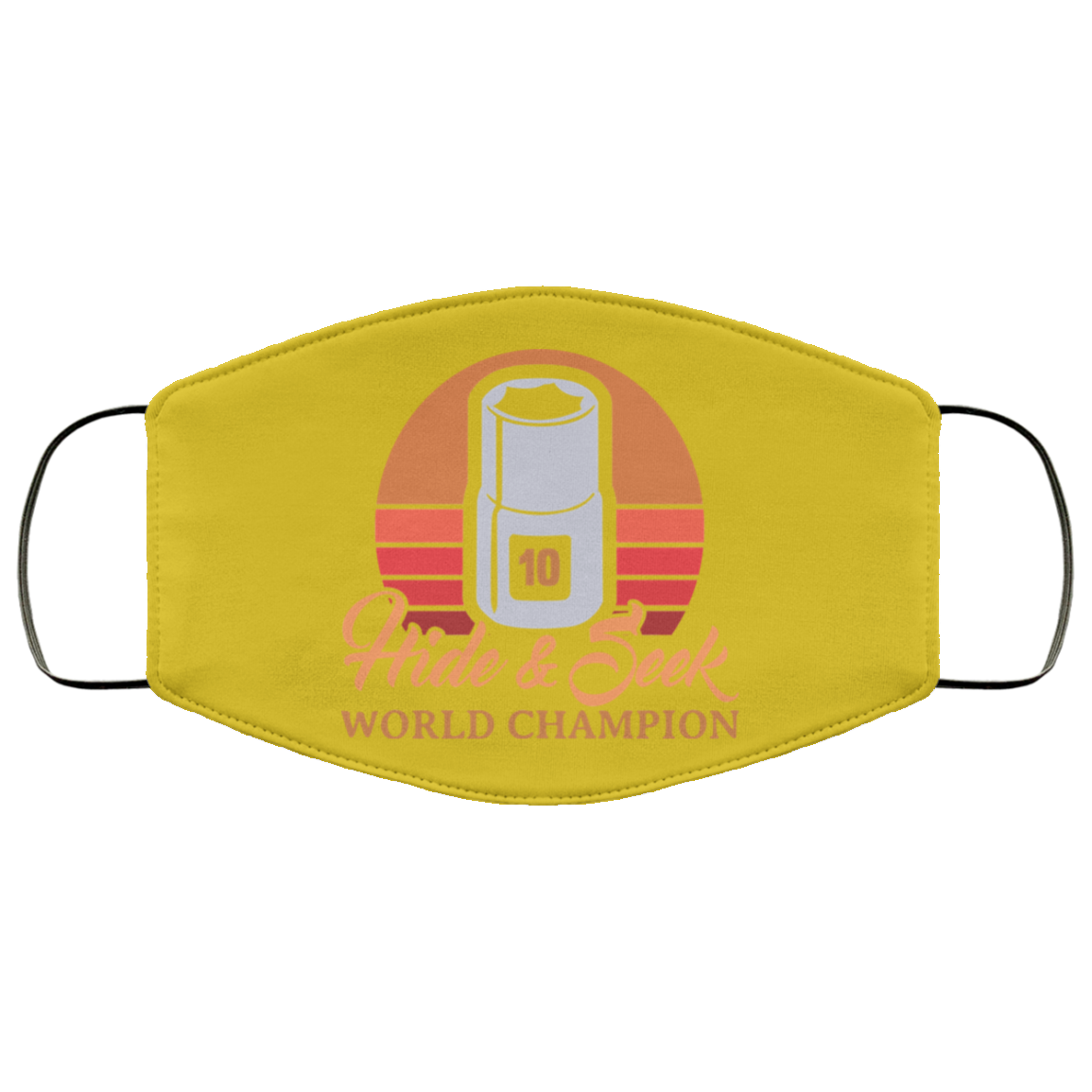 Hide & Seek World Champion Face Mask