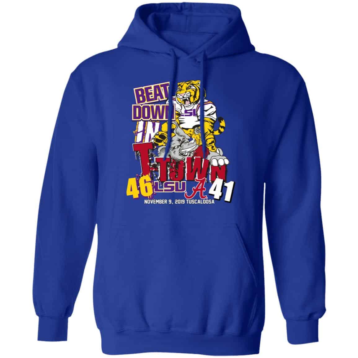 Lsu Tigers 46 Alabama 41 Beat Down In T-town Shirt, Hoodie, Tank