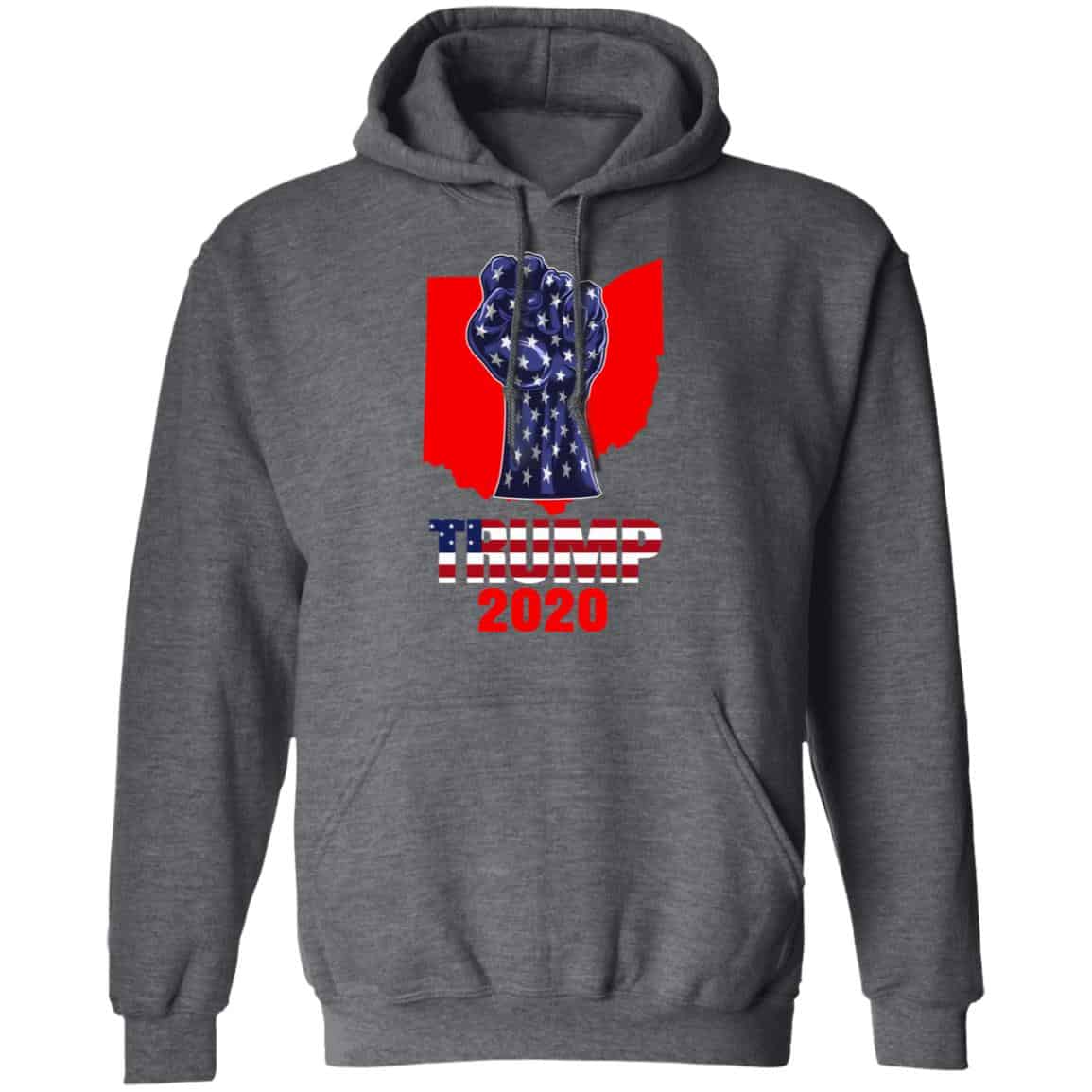 Ohio For President Donald Trump 2020 Election Us Flag Shirt, Hoodie, Tank