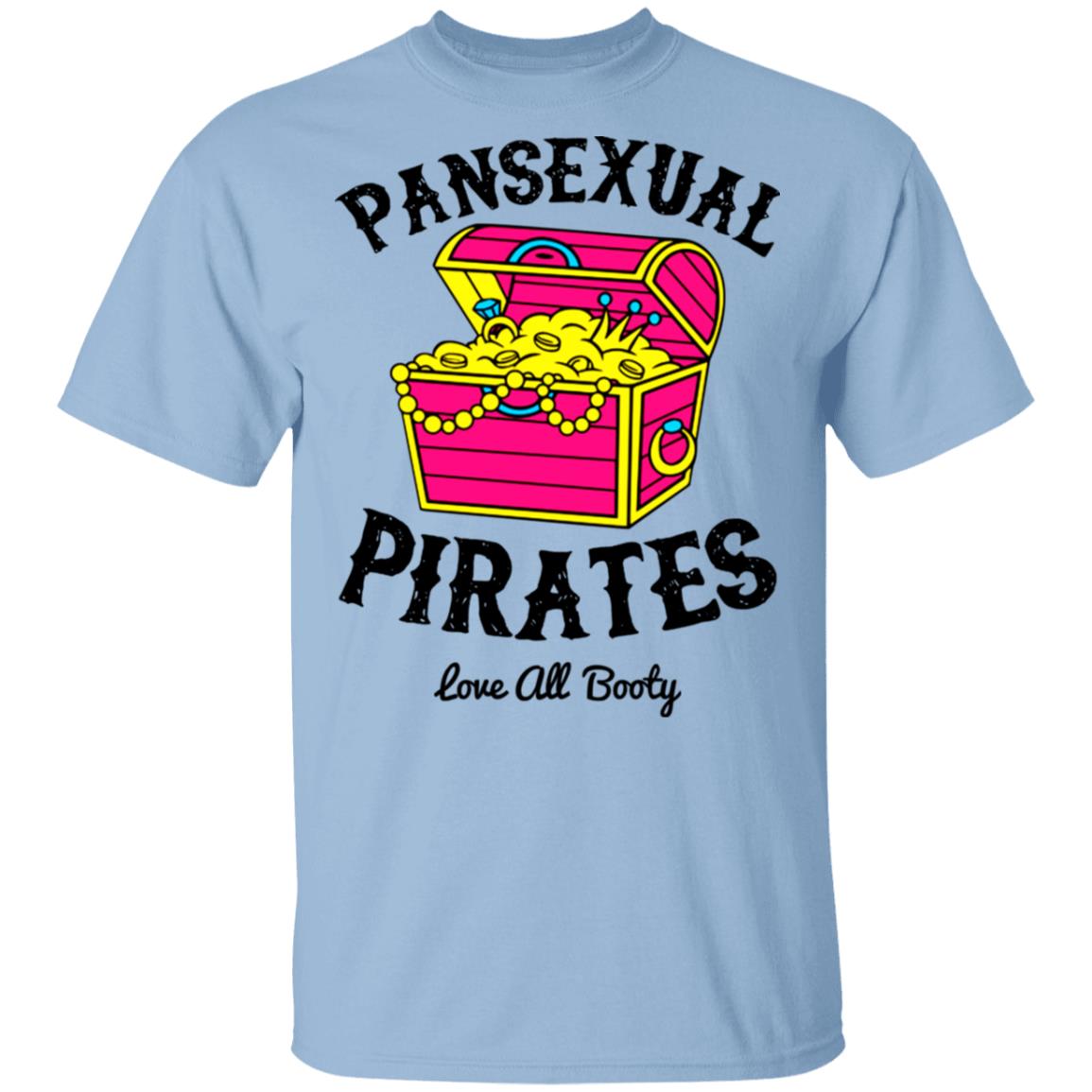 Pansexual Pirates Love All Booty Shirt, Hoodie, Tank