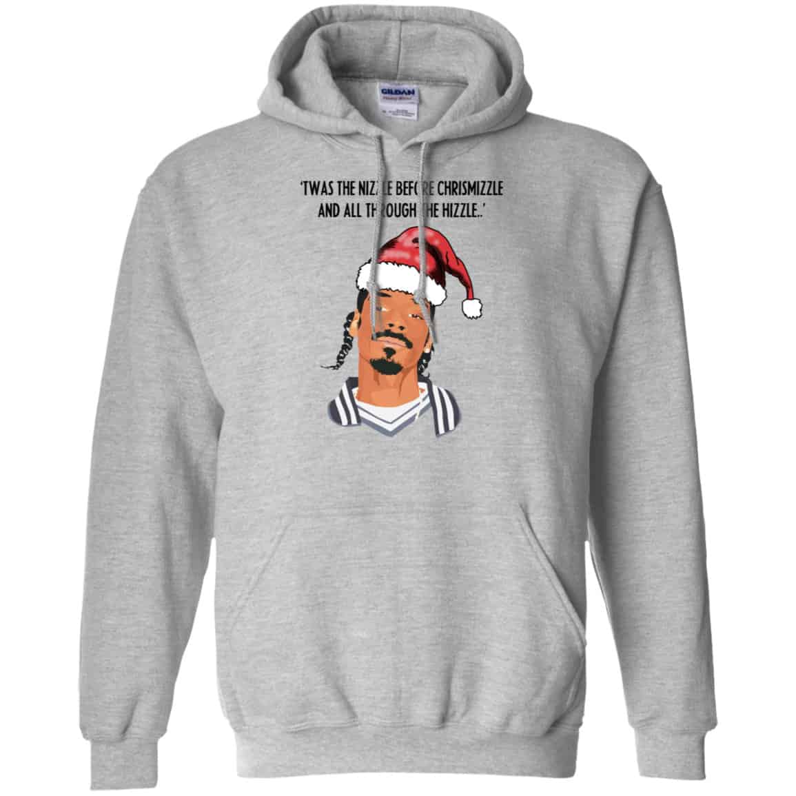 Snoop Dogg: Twas The Nizzle Before Chrismizzle And All Through The Hizzle Shirt, Hoodie, Tank