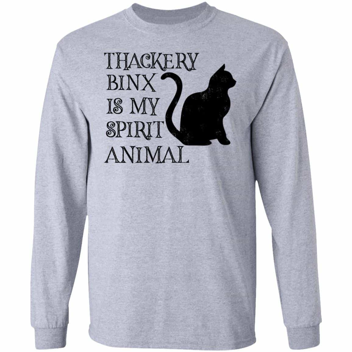 Hocus Pocus Thackery Binx Is My Spirit Animal Halloween Shirt, Hoodie, Tank