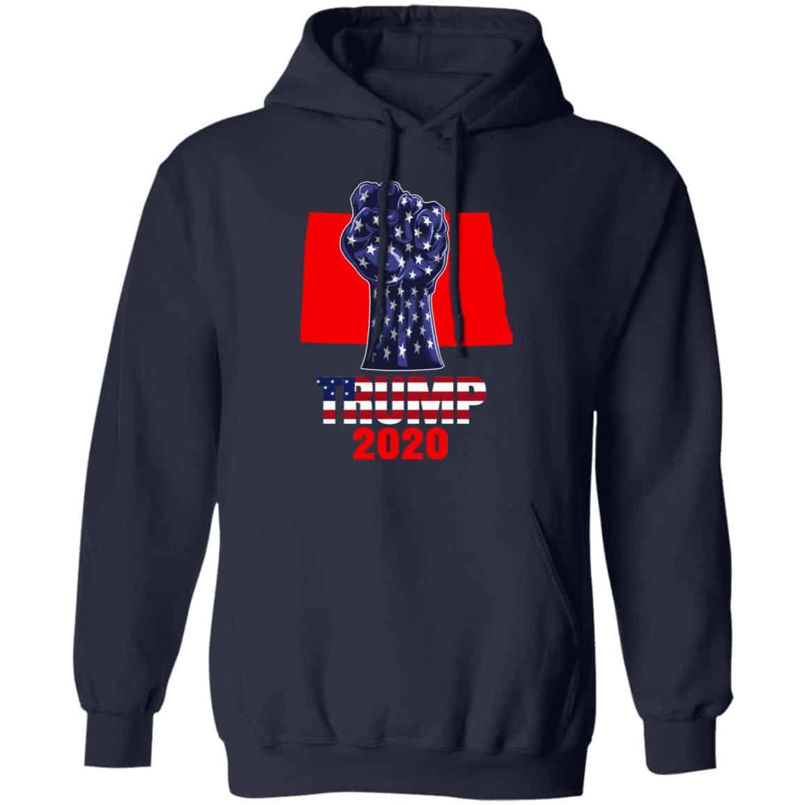 North Dakota 4 President Donald Trump 2020 Election Us Flag Shirt, Hoodie, Tank