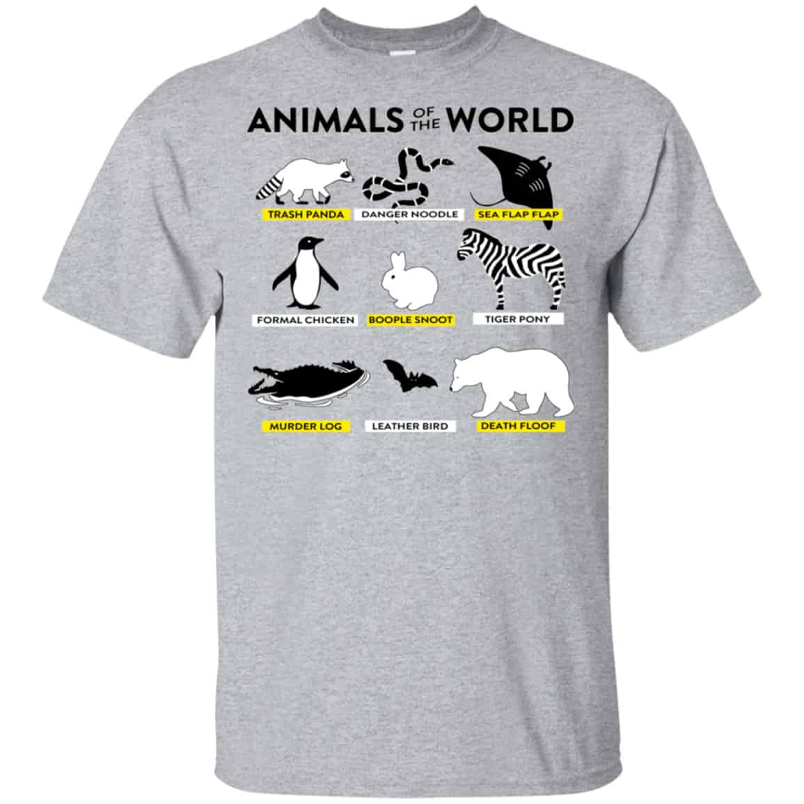 Animals Of The World Shirt, Hoodie, Tank