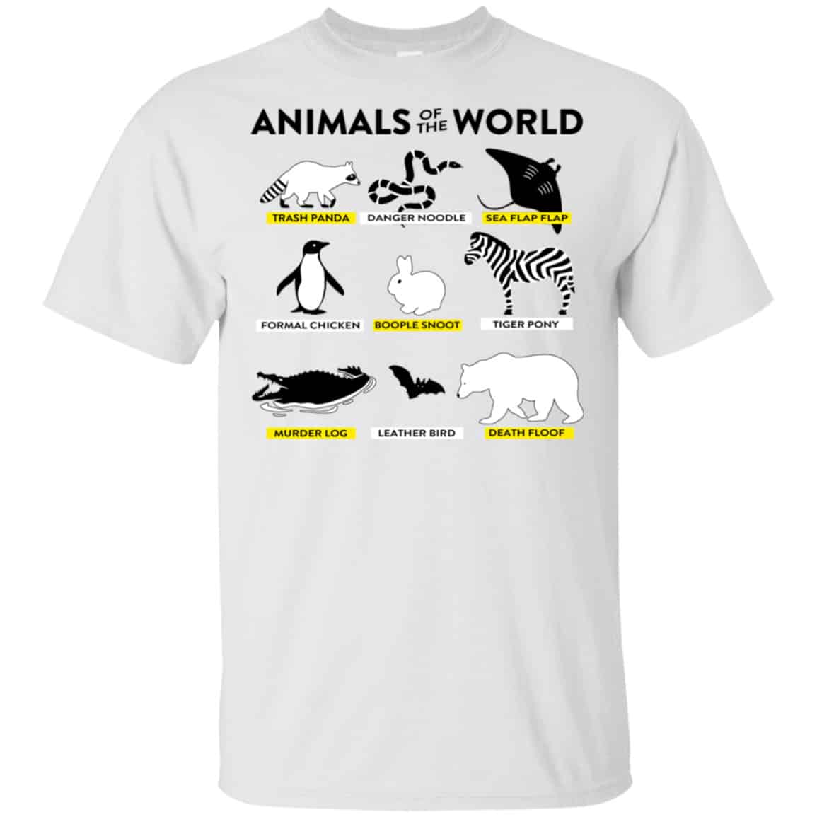 Animals Of The World Shirt, Hoodie, Tank