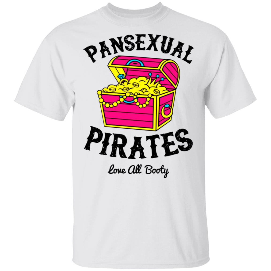 Pansexual Pirates Love All Booty Shirt, Hoodie, Tank