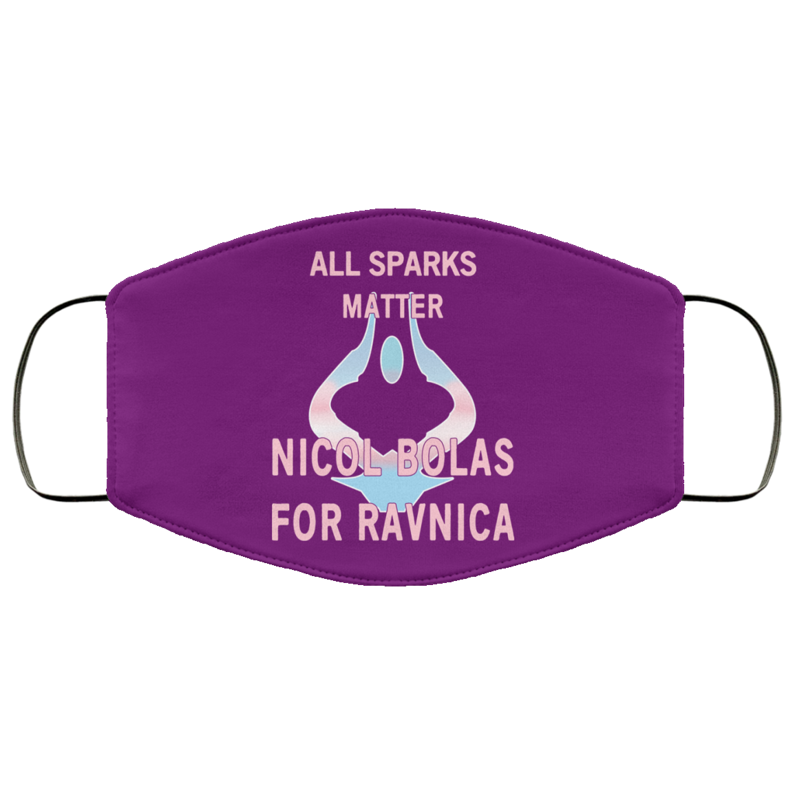 All Sparks Matter Nicol Bolas For Ravnica Face Mask