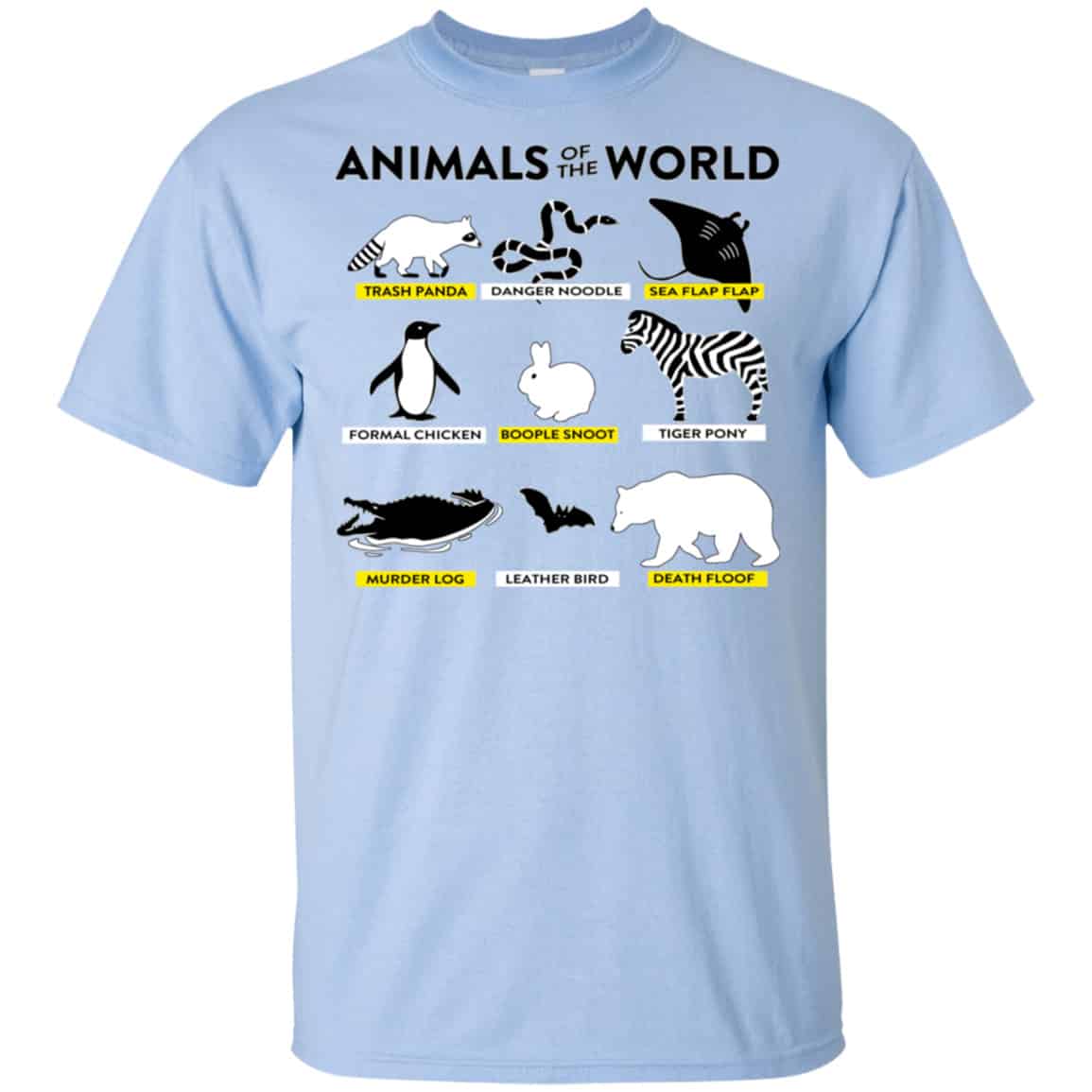 Animals Of The World Shirt, Hoodie, Tank