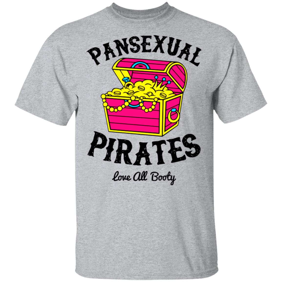 Pansexual Pirates Love All Booty Shirt, Hoodie, Tank