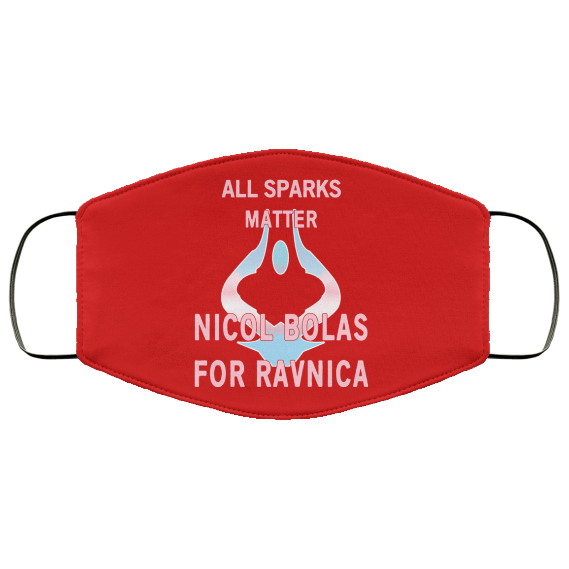 All Sparks Matter Nicol Bolas For Ravnica Face Mask