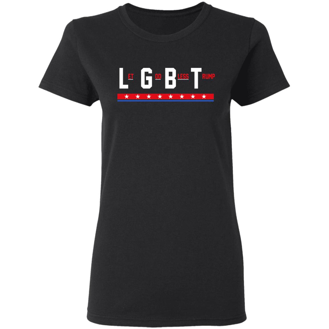 LGBT Let God Bless Trump Shirt, Hoodie, Tank