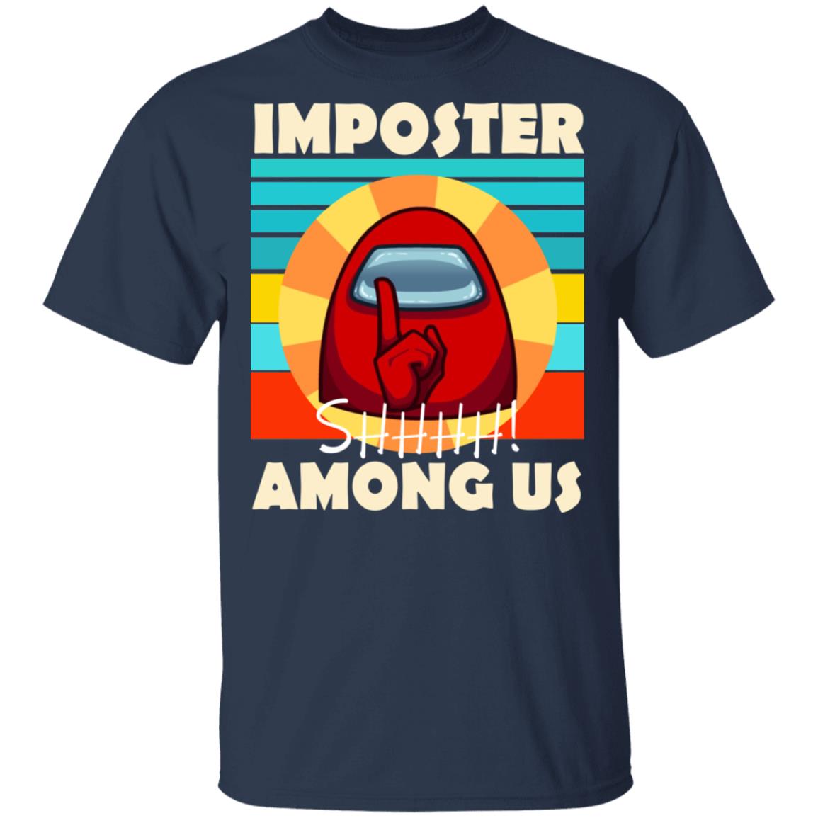 Imposter Shhhh Among Us Shirt, Hoodie, Tank