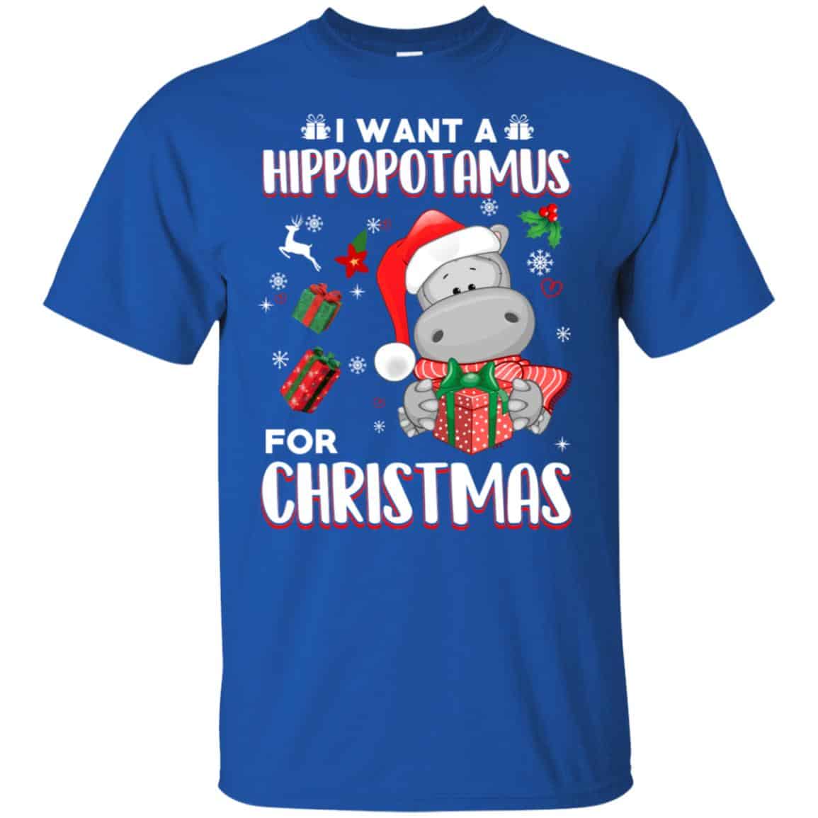 I Want A Hippopotamus For Christmas T-Shirts, Hoodie, Tank