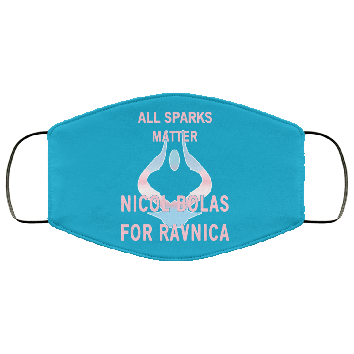 All Sparks Matter Nicol Bolas For Ravnica Face Mask