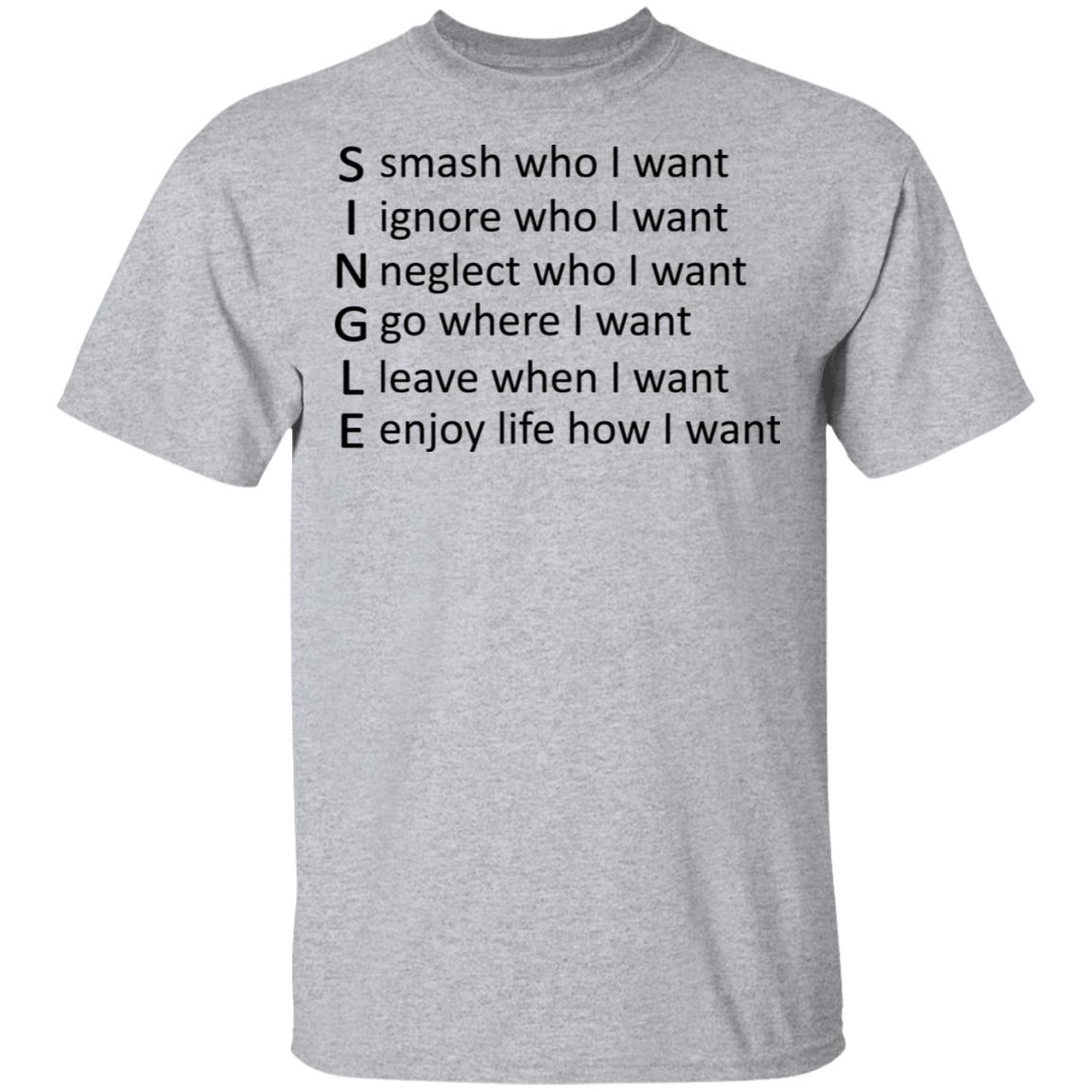Single Shirt, Hoodie, Tank