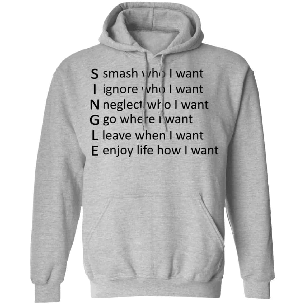 Single Shirt, Hoodie, Tank