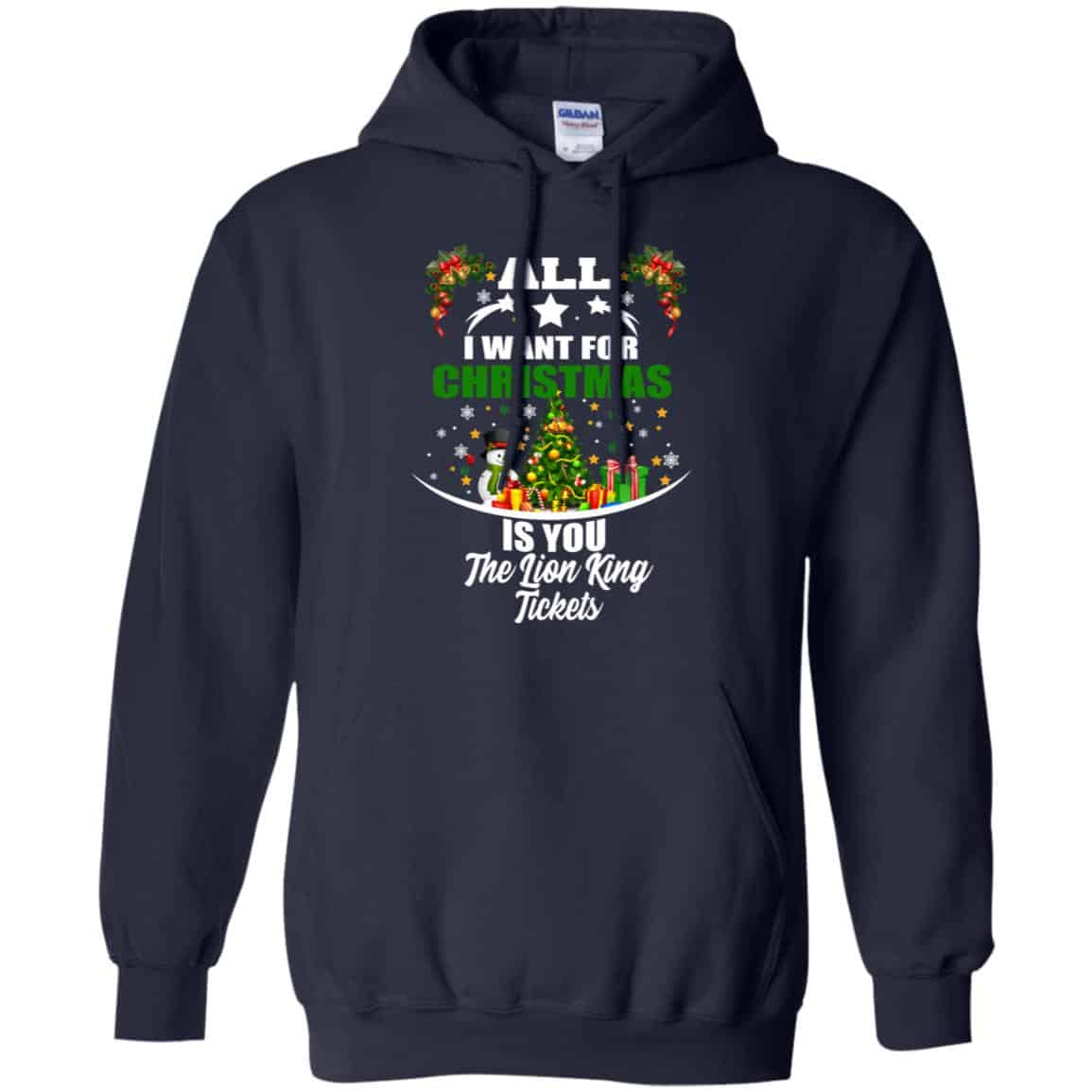 The Lion King: All I Want For Christmas Is You The Lion King Tickets T-Shirts, Hoodie, Tank