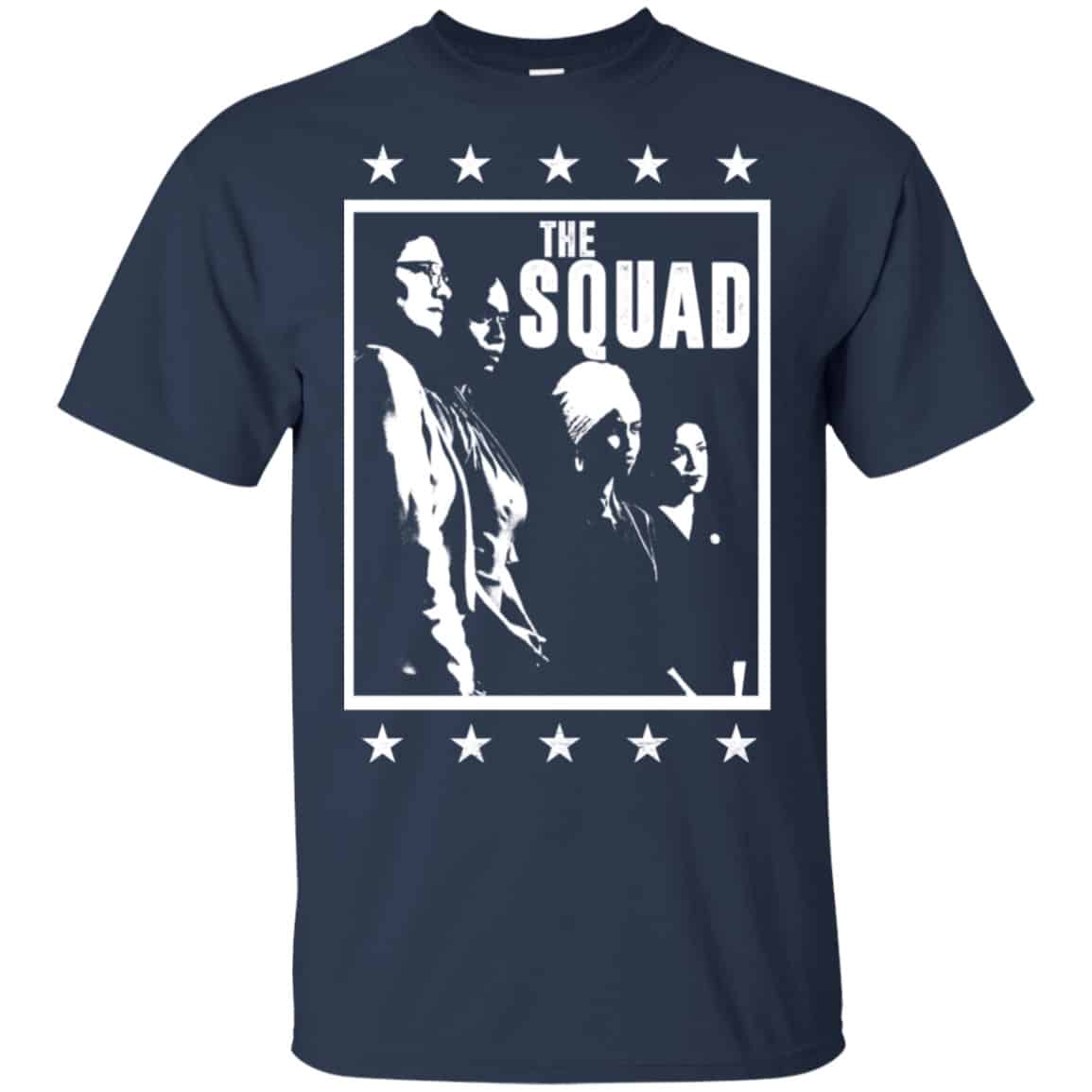 Squad AOC Rashida Tlaib ILhan Omar Ayanna Pressley Shirt, Hoodie, Tank