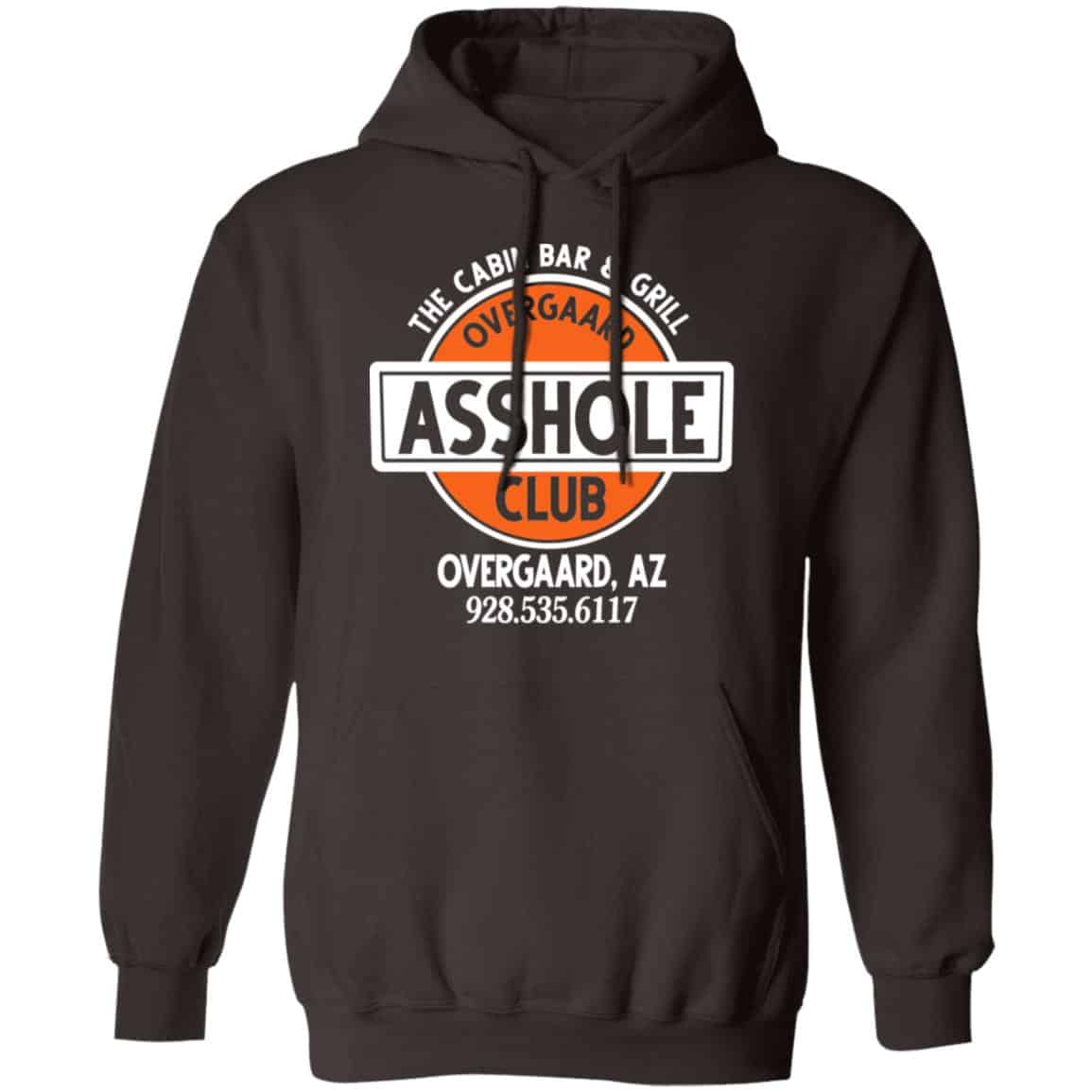 The Cabin Bar & Grill Overgaard Asshole Club Shirt, Hoodie, Tank