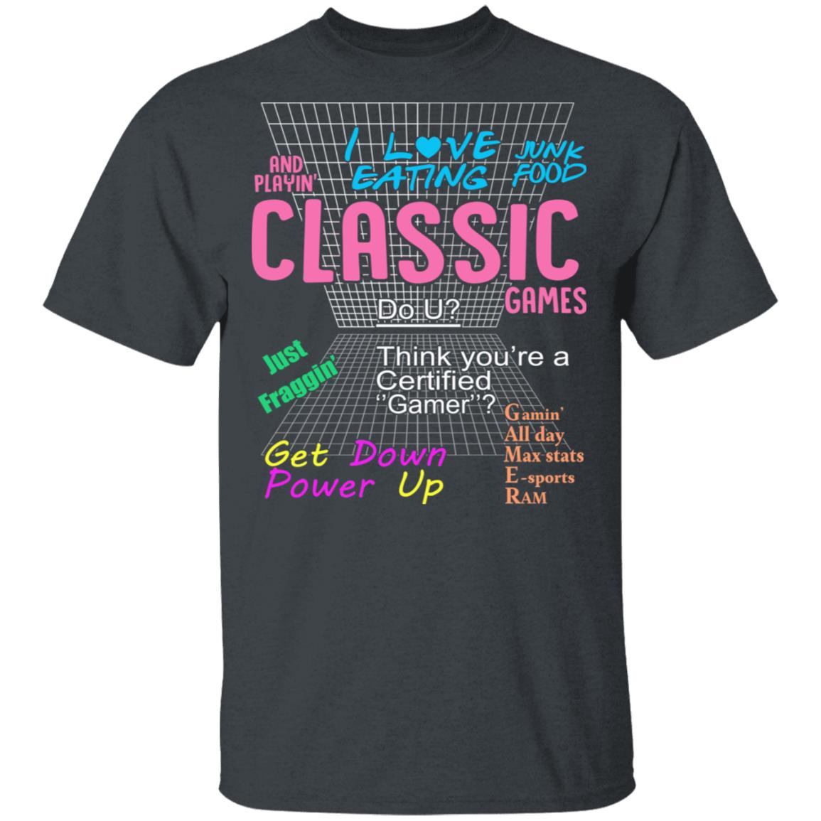 I Love Eating Classic Games Shirt, Hoodie, Tank