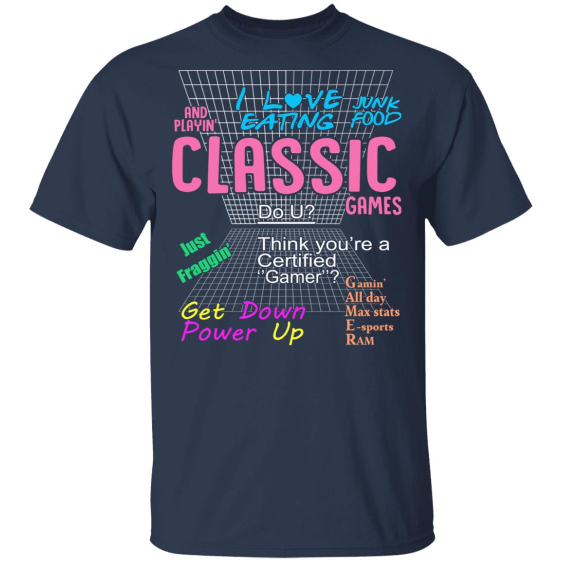 I Love Eating Classic Games Shirt, Hoodie, Tank