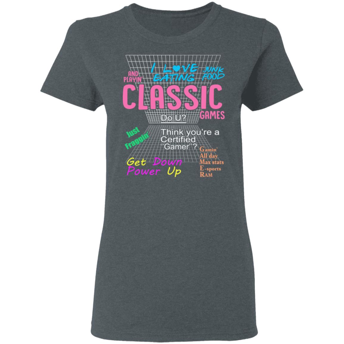 I Love Eating Classic Games Shirt, Hoodie, Tank